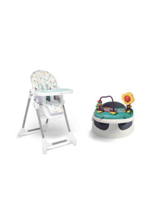 Baby Snug Navy with Snax Highchair Safari image number 1